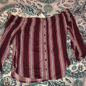 Off the shoulder top